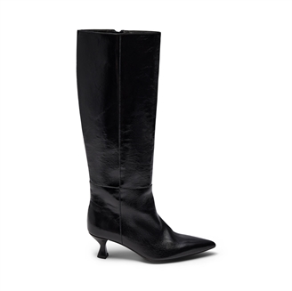 Pavement Martina Lange Støvler Patent Black